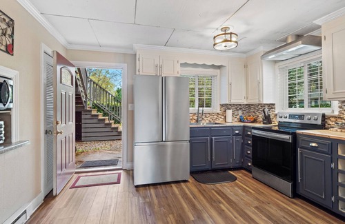 Mountain Island Villa | Serene Lakefront Escape with Spa & Hot Tub Amenities