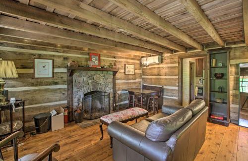Faber House | Enchanting Log Cabin Retreat at Delfosse Winery