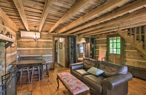 Faber House | Enchanting Log Cabin Retreat at Delfosse Winery