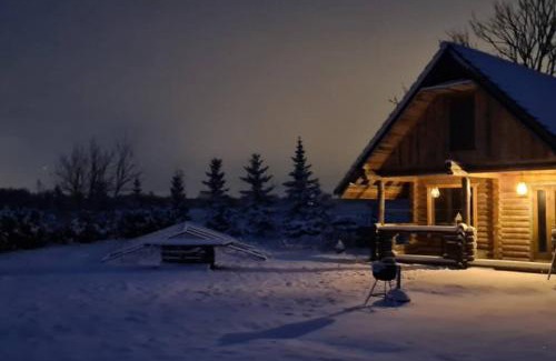 Harju County Ski Chalet | Romantic Escape at Loghouse VäikeTeeMaja with Hot Tub