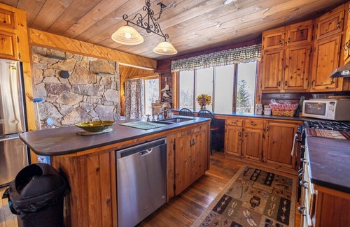Beaver Cove House | Scenic Lake View Getaway with Hot Tub & Fireplace