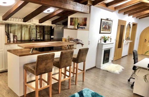 Fulpmes Apartment | Romantic Tyrolian Apartment with Whirlpool & Sauna Retreat