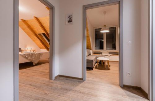 Olomouc Apartment | Charming LOFT with Parking Near the Main Train Station