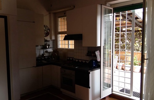 Camilluccia Apartment | Serene 2-Room Apartment with Roof Terrace in MonteMario