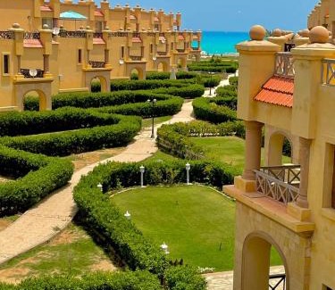 Sidi Abd El-Rahman Apartment | Discover Roof M17 at Lazorde Bay Resort with Ocean View