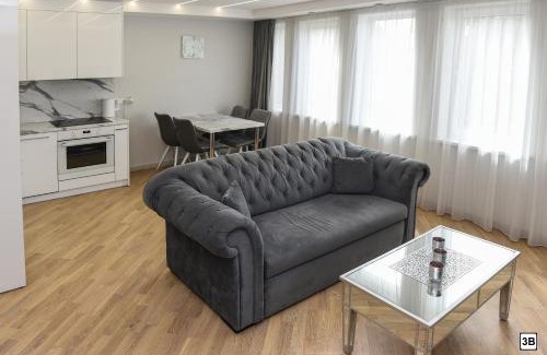 Panevezys Apartment | Top-Rated Roof Terrace Apartment with Hot Tub & Family Comfort