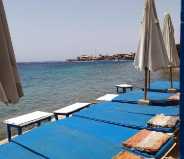 Dahab Apartment | Seaside Roof Top Studio with Private Beach & Ocean View