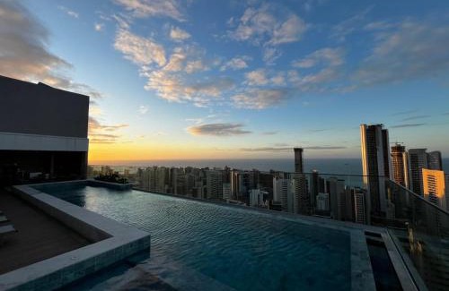 Meireles Apartment | Rooftop com vista para o mar