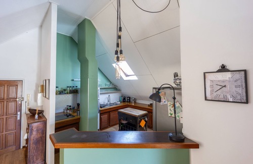 L'Ermitage-les-Bains Apartment | Top-Rated Rooftop Penthouse with Ocean View at L'Hermitage