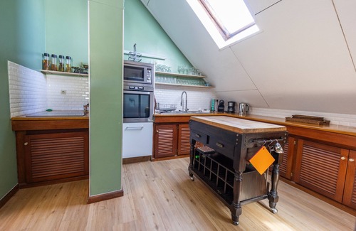 L'Ermitage-les-Bains Apartment | Top-Rated Rooftop Penthouse with Ocean View at L'Hermitage