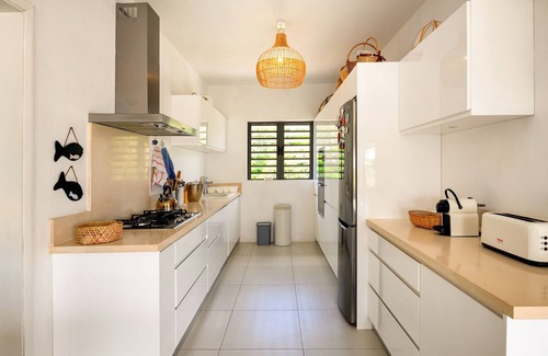 Roches Noires Villa | Rooftop Penthouse with Private Pool and Oceanfront Views