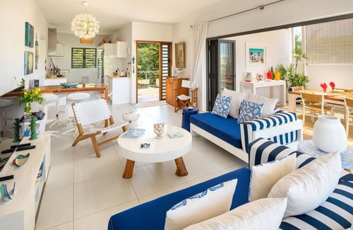 Roches Noires Villa | Rooftop Penthouse with Private Pool and Oceanfront Views