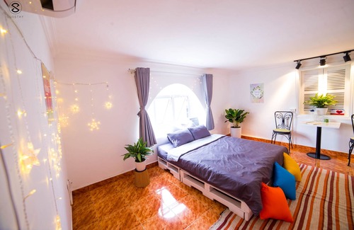Nhat Tan House | Cozy Rooftop Retreat for Couples at Em Am Homestay