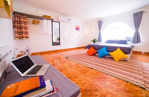 Nhat Tan House | Cozy Rooftop Retreat for Couples at Em Am Homestay