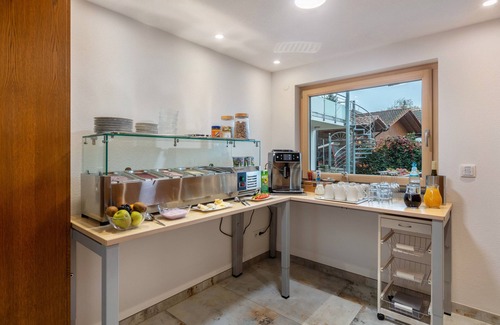 Bad Bellingen Apartment | Room 'Doppelzimmer 4 - Spätburgunder' with Shared Terrace, Shared Garden and Wi-Fi