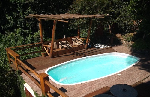 Barra da Lagoa House | Room for 6 with pool, great view and close to the beach