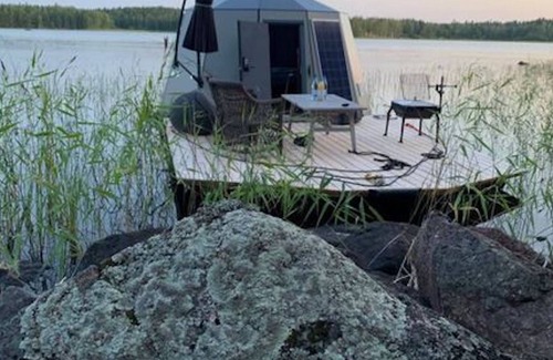 Jokkmokk Municipality House | Experience Northern Lights in Our Peaceful Glass Lodge