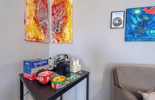 Squinzano Apartment | Room 'Lazzarella' with Shared Terrace, Wi-Fi and Air Conditioning
