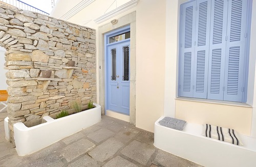 Symi Apartment | Room 'Premium Seaview' with Sea View, Wi-Fi and Air Conditioning