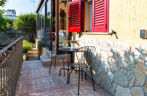 San Foca Apartment | Room 'Villa Nike - 1' with Shared Pool, Wi-Fi and Air Conditioning