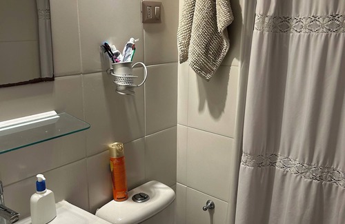 Vina del Mar Apartment | Room with private bathroom. Excellent location steps from the beach.
