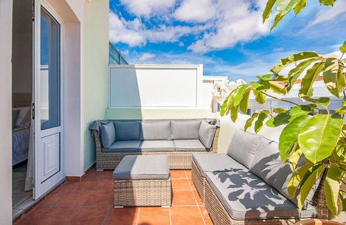 Arrecife Condo | Elegant Terrace 4C Penthouse Near El Charco San Ginés