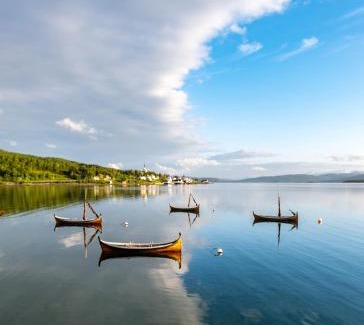 Lenvik Apartment | Explore Rorbuer at Lenvik Museum with Ocean Views