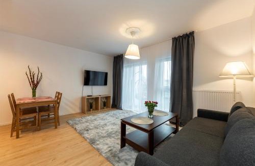 Lodz Apartment | Rosa Apart Janów z miejscem parkingowym
