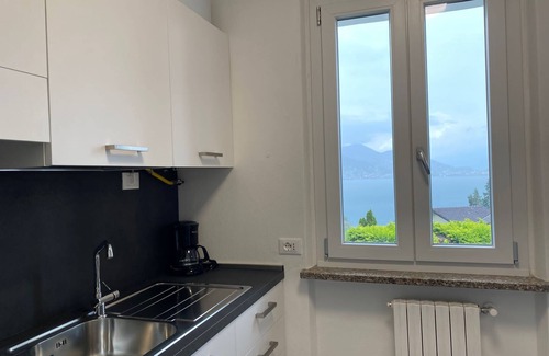 Baveno Apartment | Scenic Rosa dei Venti Apartment with Lake View in Baveno