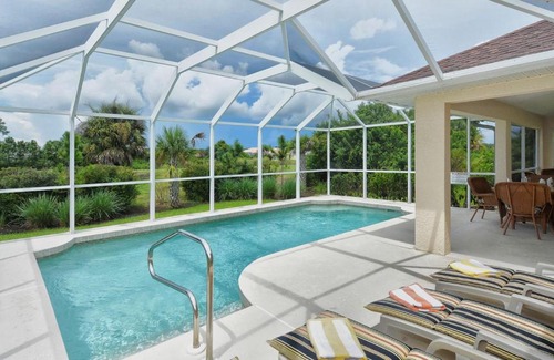 Pine Valley Villa | Private Tropical Oasis in Rotonda West with Pool & Kitchen