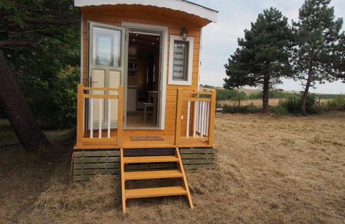 Saint-Jouin-Bruneval Other | Cozy Roulotte with Sea View Near Etretat - Pet Friendly
