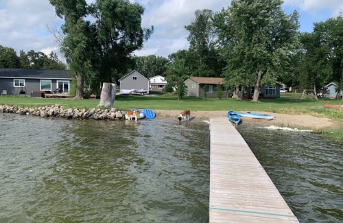Ottertail House | Round Lake House: Premier Waterfront Retreat with Pool & Beach