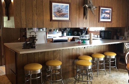 George County House | Pet-Friendly Rouse Fish Camp with Lake Views & Pool