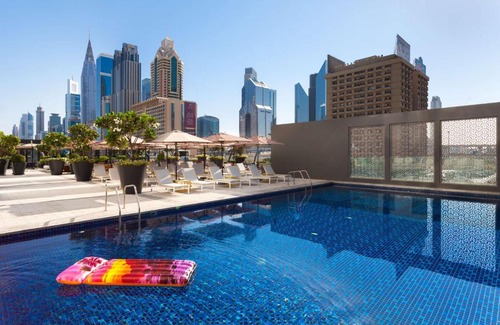 Al Wasl Hotel | Experience Rove City Walk: Family-Friendly with Pool Access