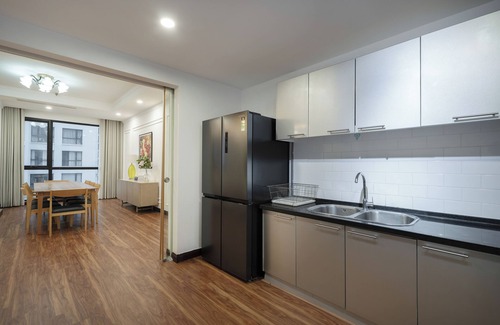 Thanh Xuan Apartment | Royal City HaNoi Chic 3BR apt w/pool view