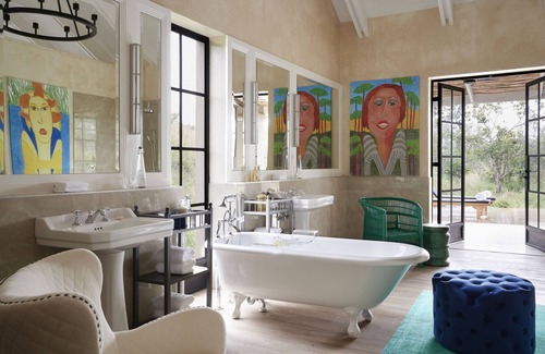 Thorny Bush Game Reserve Cabin | Indulge at Royal Malewane: Eco-Friendly Retreat with Spa