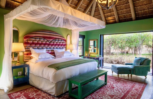 Thorny Bush Game Reserve Cabin | Indulge at Royal Malewane: Eco-Friendly Retreat with Spa