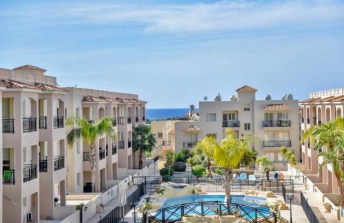 Paphos Apartment | Oceanfront Royal Seacrest A203 Apartment with Pool Access