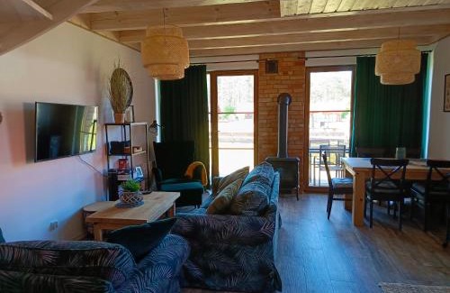 Borowy Mlyn House | Rozmaryn: Year-Round Retreat with Private Beach & Ocean Views