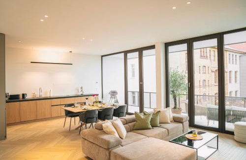 Bahnhofsviertel Apartment | RR - Penthouse - Luxe 105 qm - Central - WIFI