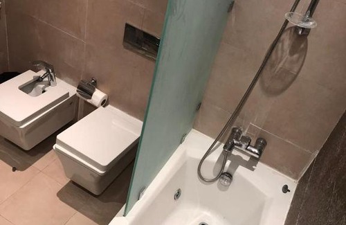 Plage des Nations Apartment | Relax at Rrestigia des Nations with Pool and Hot Tub