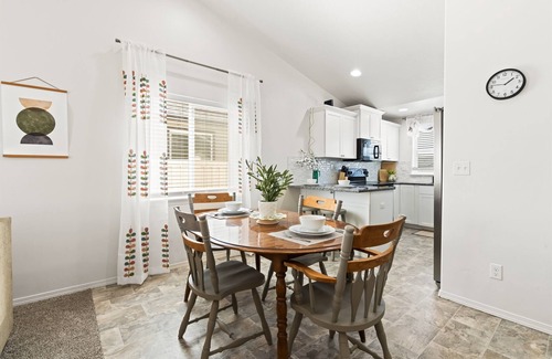 Caldwell House | Retro 60's Vibes with Firepit & Patio Near C of I