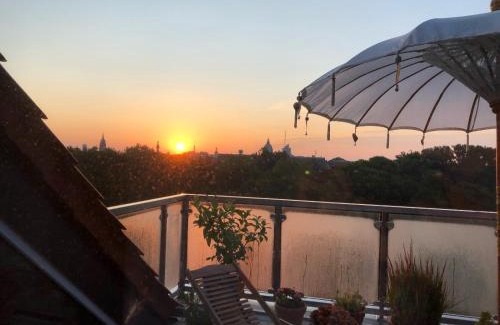Linden-Sud Apartment | Experience Tranquility Above the Rooftops of Hannover