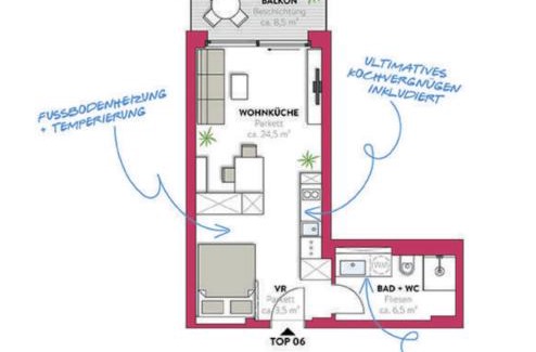 Favoriten Apartment | Parkblick Hotel: Family-Friendly Stay Near Therme Wien