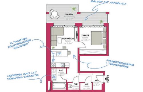 Favoriten Apartment | Parkblick Hotel: Family-Friendly Stay Near Therme Wien