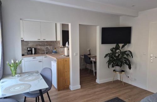 Flensburg Apartment | Tranquil One-Bedroom Retreat with Child-Friendly Amenities