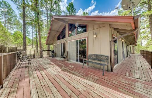 Ruidoso House | Ruidoso Vacation Rental with Inviting Outdoor Deck