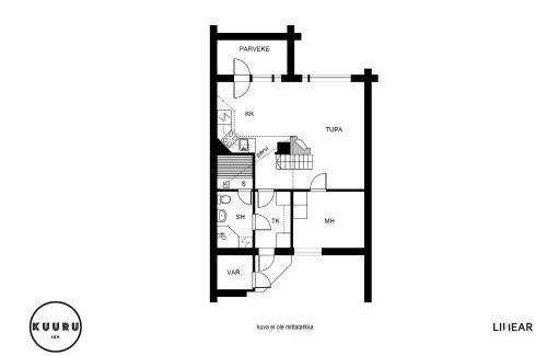 Rukatunturi House | Cozy Ruka Kuukkeli: One Bedroom Loft for Family Getaways