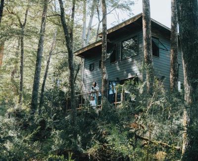 Curarrehue Ski Chalet | Discover RUKAKUTRAL: 9.8 Rated Forest Retreat with Spa