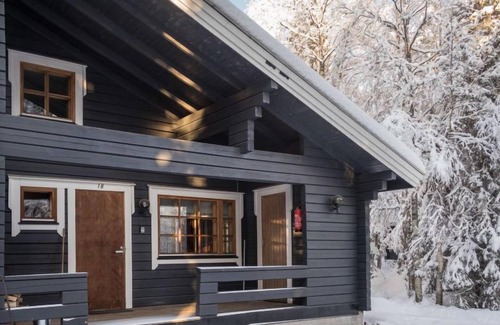 Rukatunturi House | Relaxing Lake View Retreat: Rukantaika 1b by Interhome